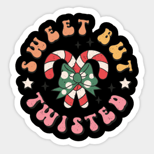 Sweet but twisted christmas Sticker